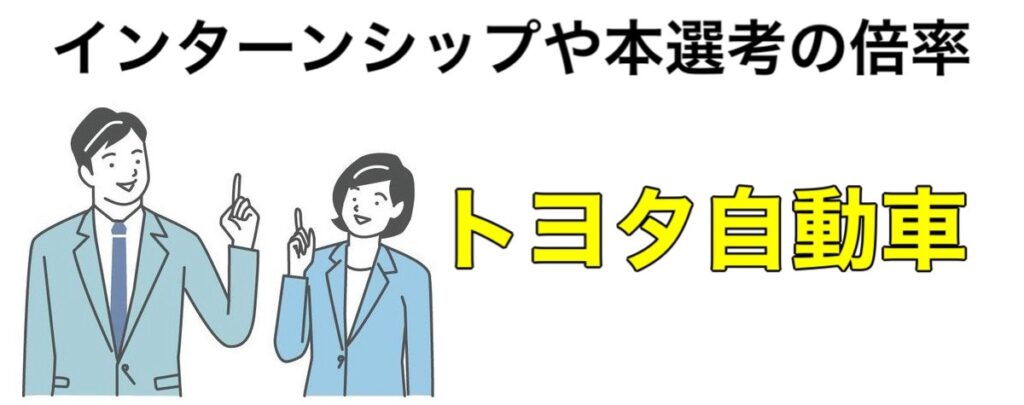 【26卒】トヨタ自動車インターンシップ2024-2025夏など優遇や早期選考で内定直結？倍率など解説